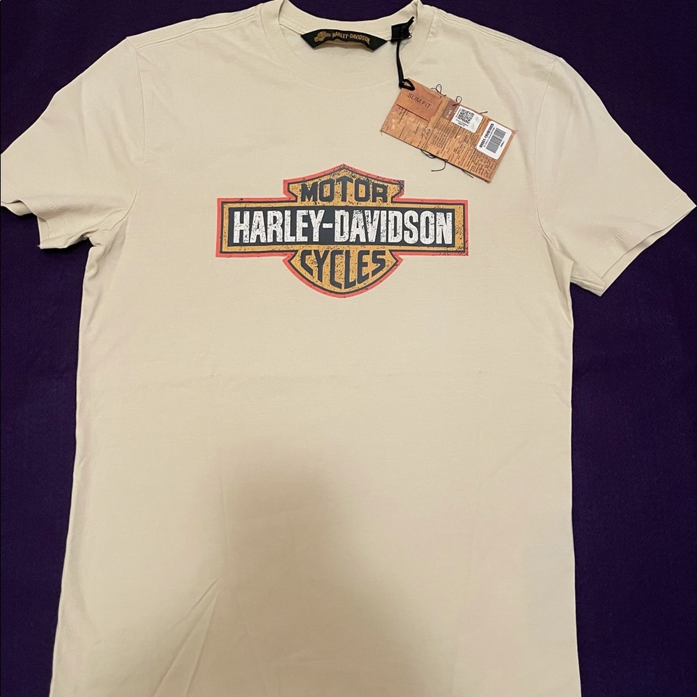 *NWT* Men Authentic Harley Davidson “Classic Design” SS T-Shirt (Slim Fit)